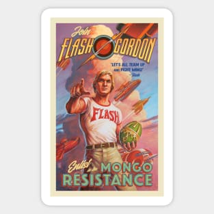 Join Flash Gordon! Sticker